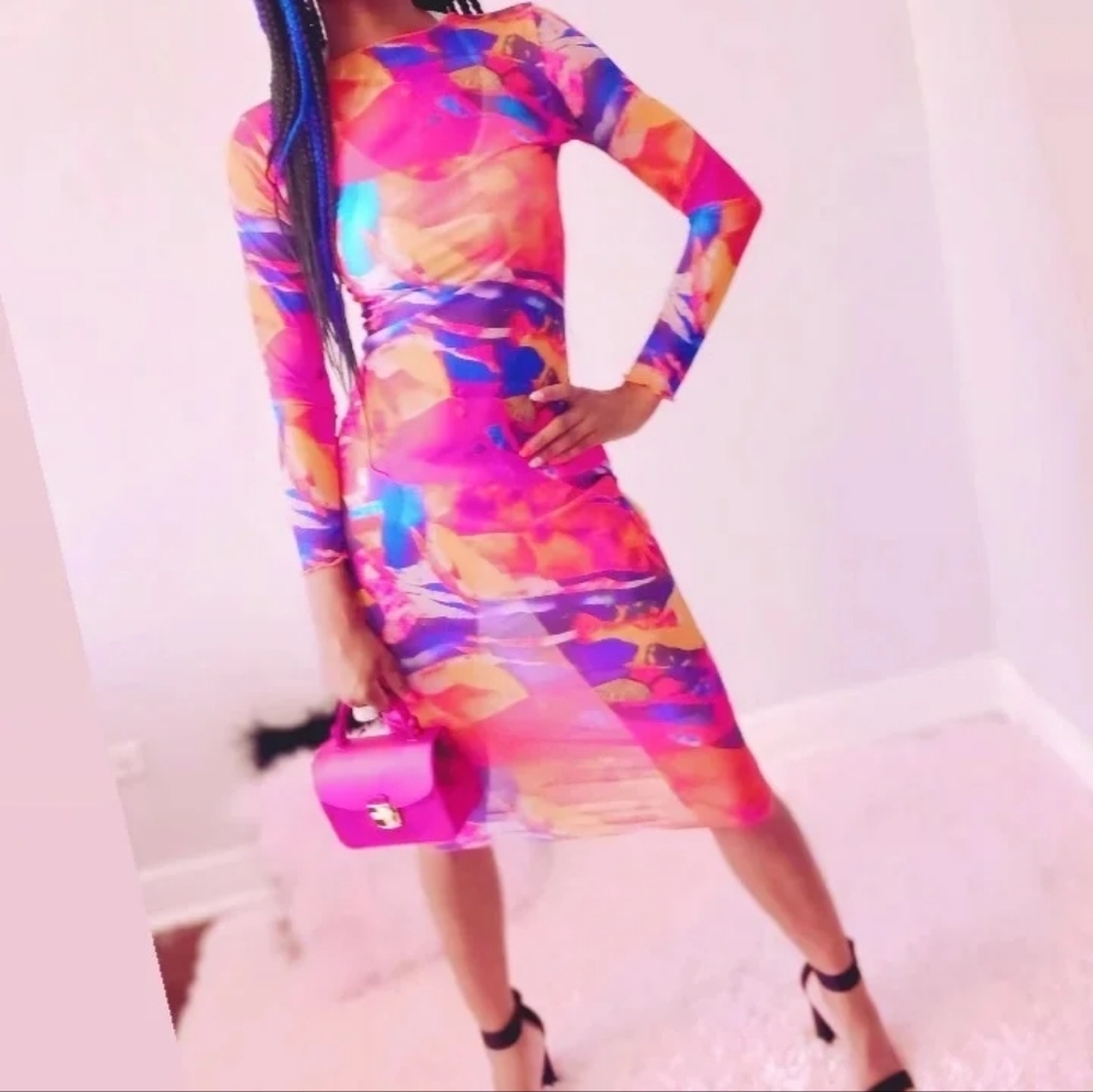 Mesh dress